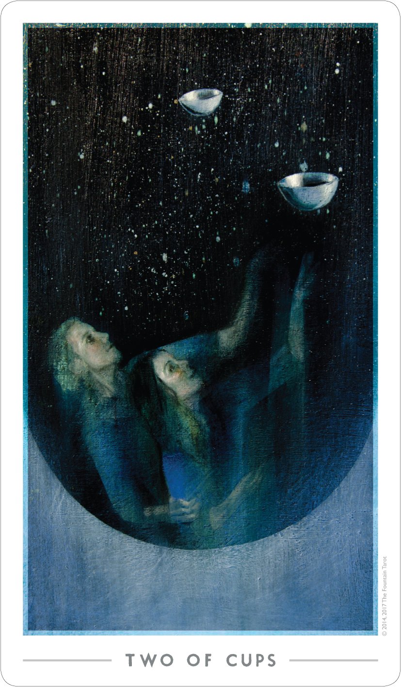 Карта Таро 2of Cups
