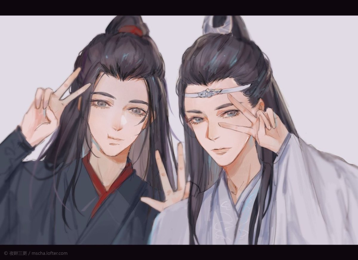 Магистр дьявольского культа Лань Чжань и Вэй ин