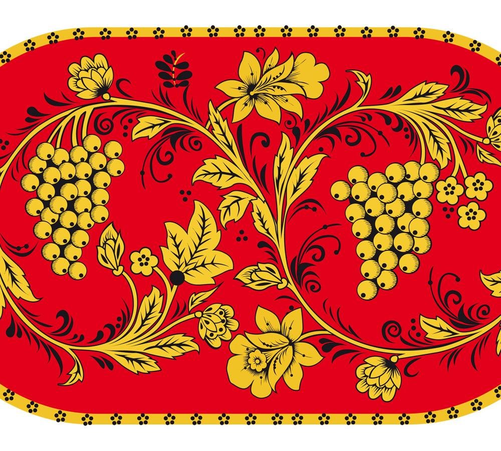 Хохлома и Городец