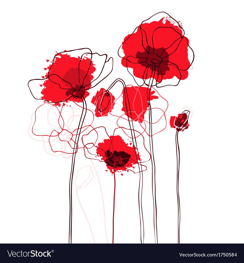 Маки Векторная Графика