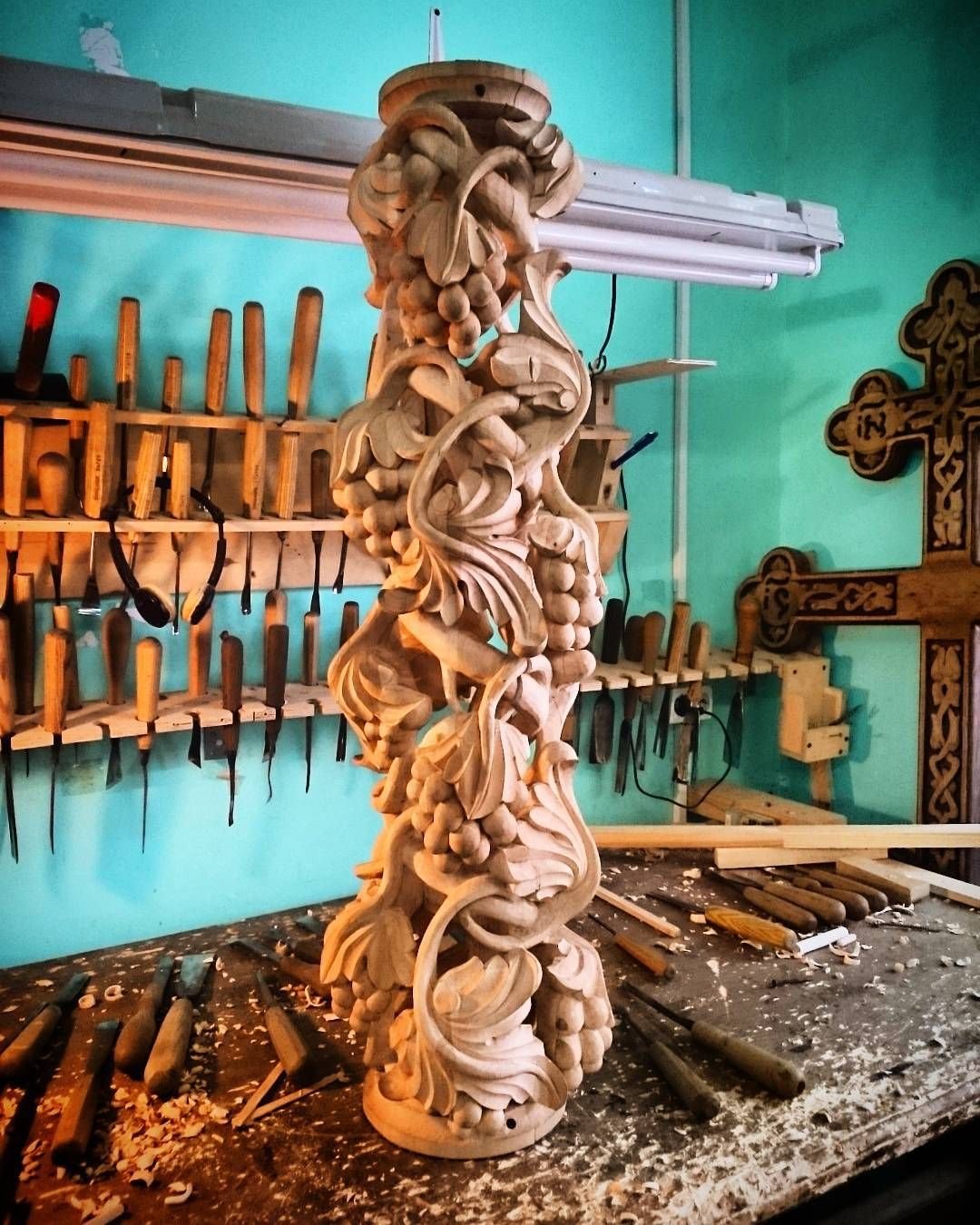 Художественная резьба по дереву Мария Мардашкина