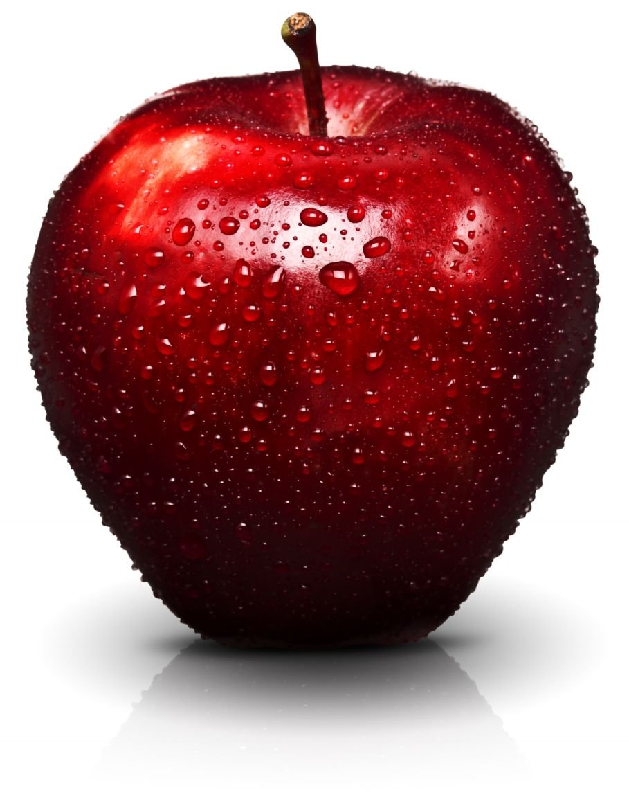 Яблоки красные