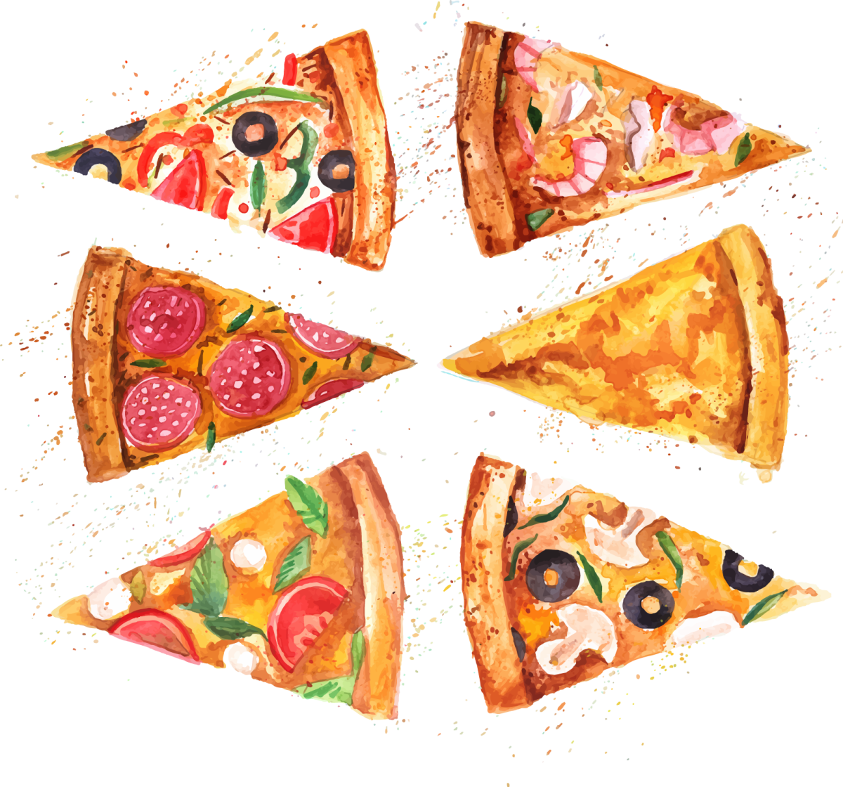 Пицца для рисования