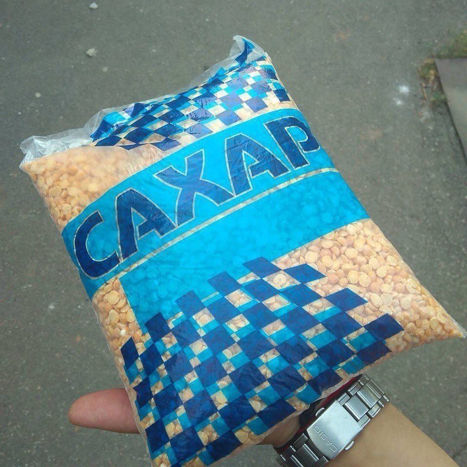 Прикольная упаковка гречки