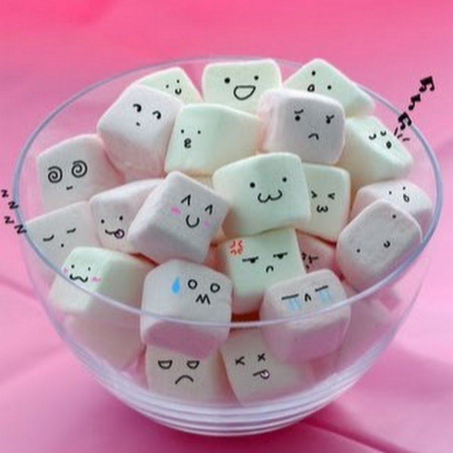 Зефирки с мордочками