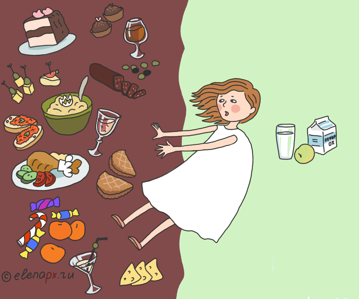 Похудение иллюстрация