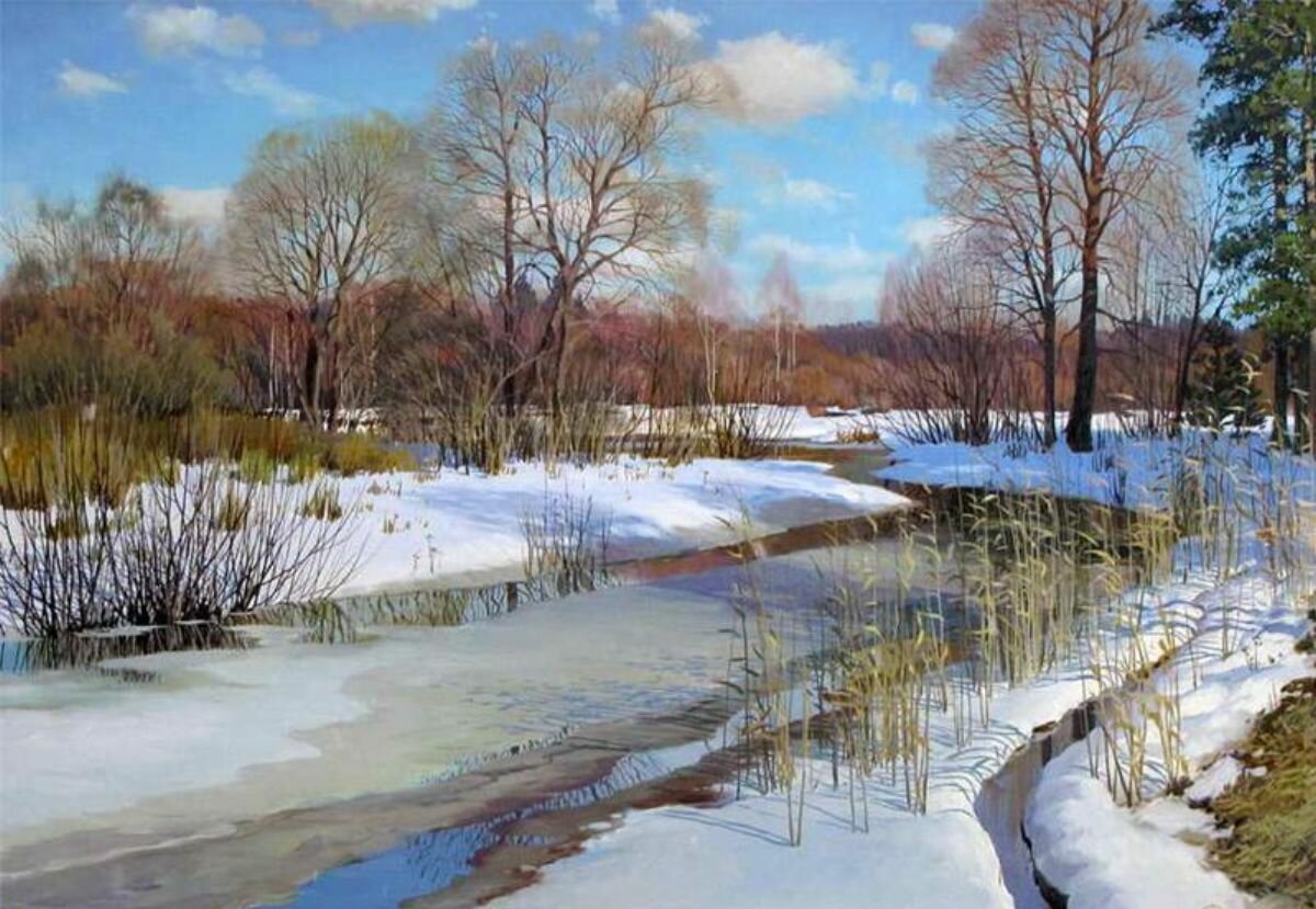 Красивая ранняя Весна