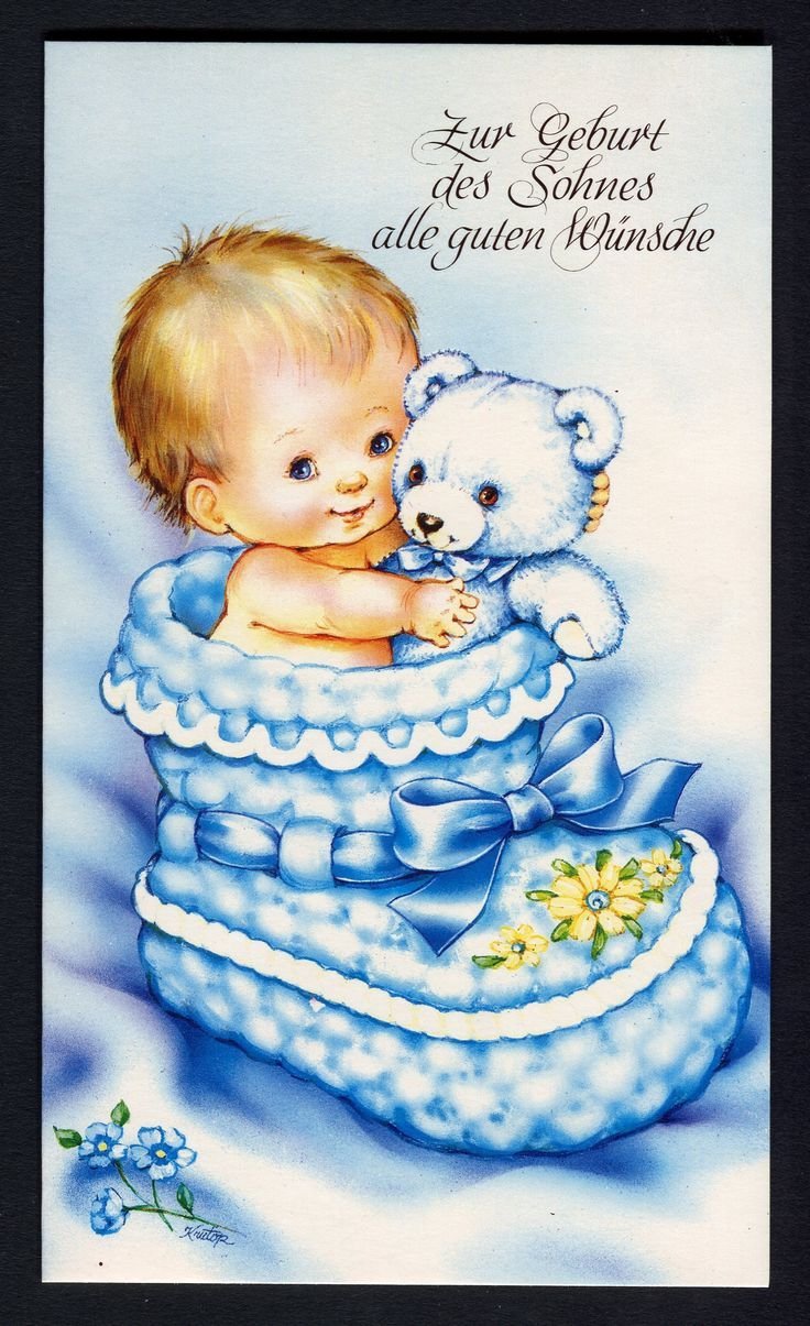 Поздравление смрождением сына