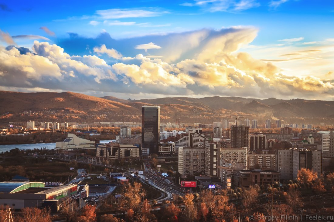 Красноярск столица Красноярского края