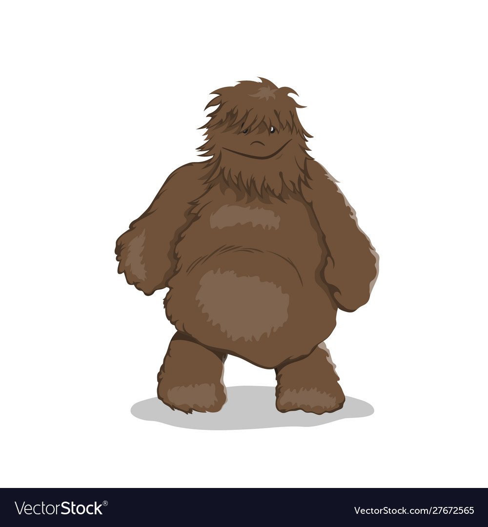 Йети мультяшный