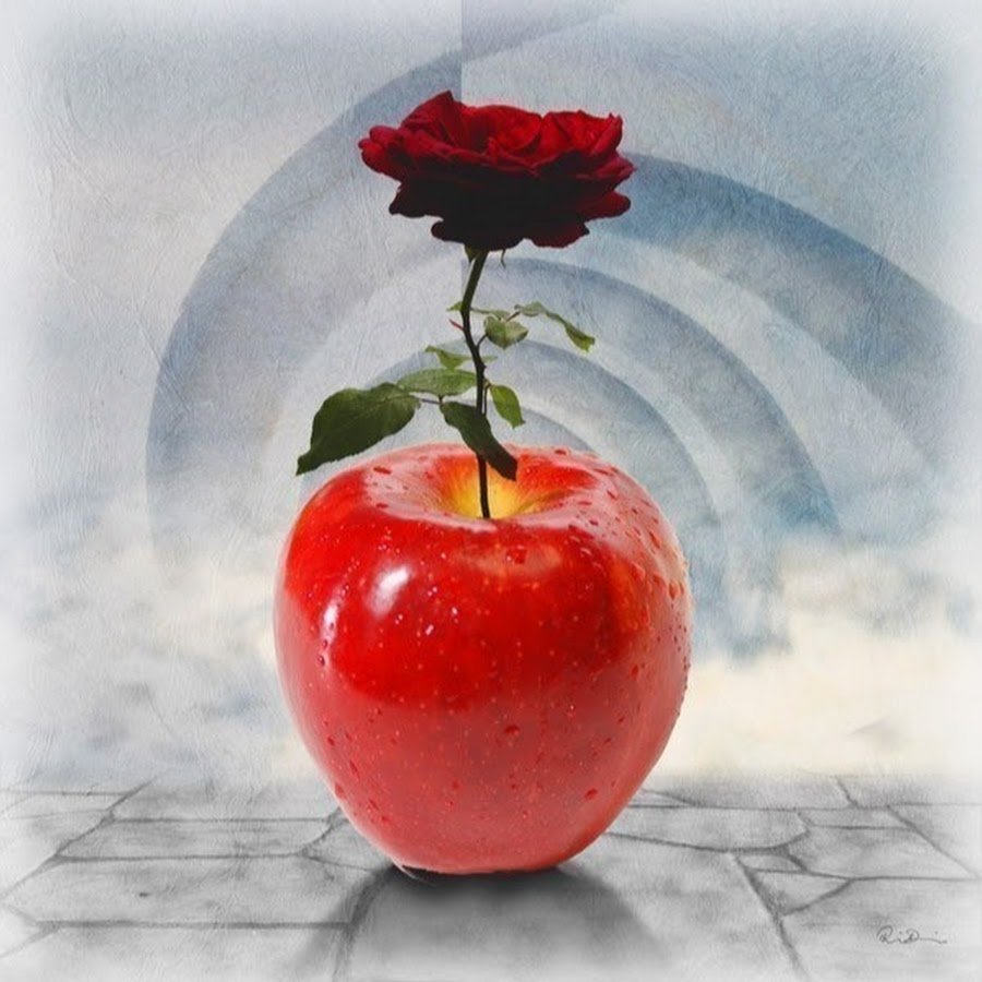 Надпись Молодильное яблоко