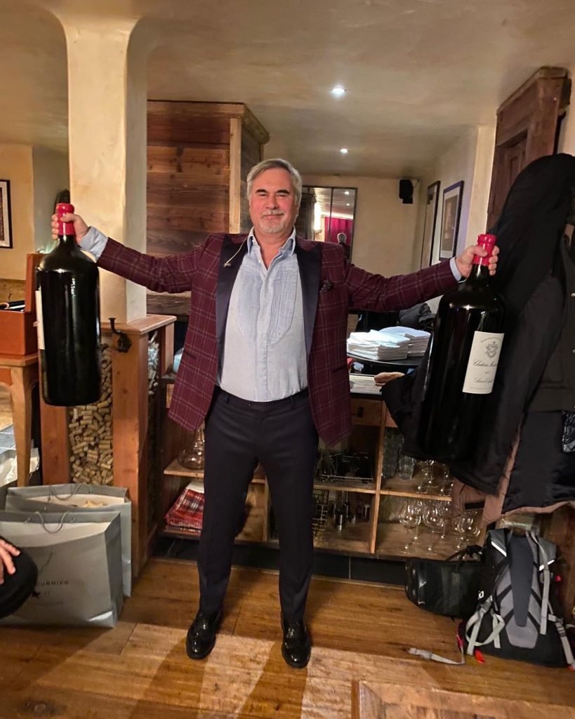 Валерий Меладзе с вином