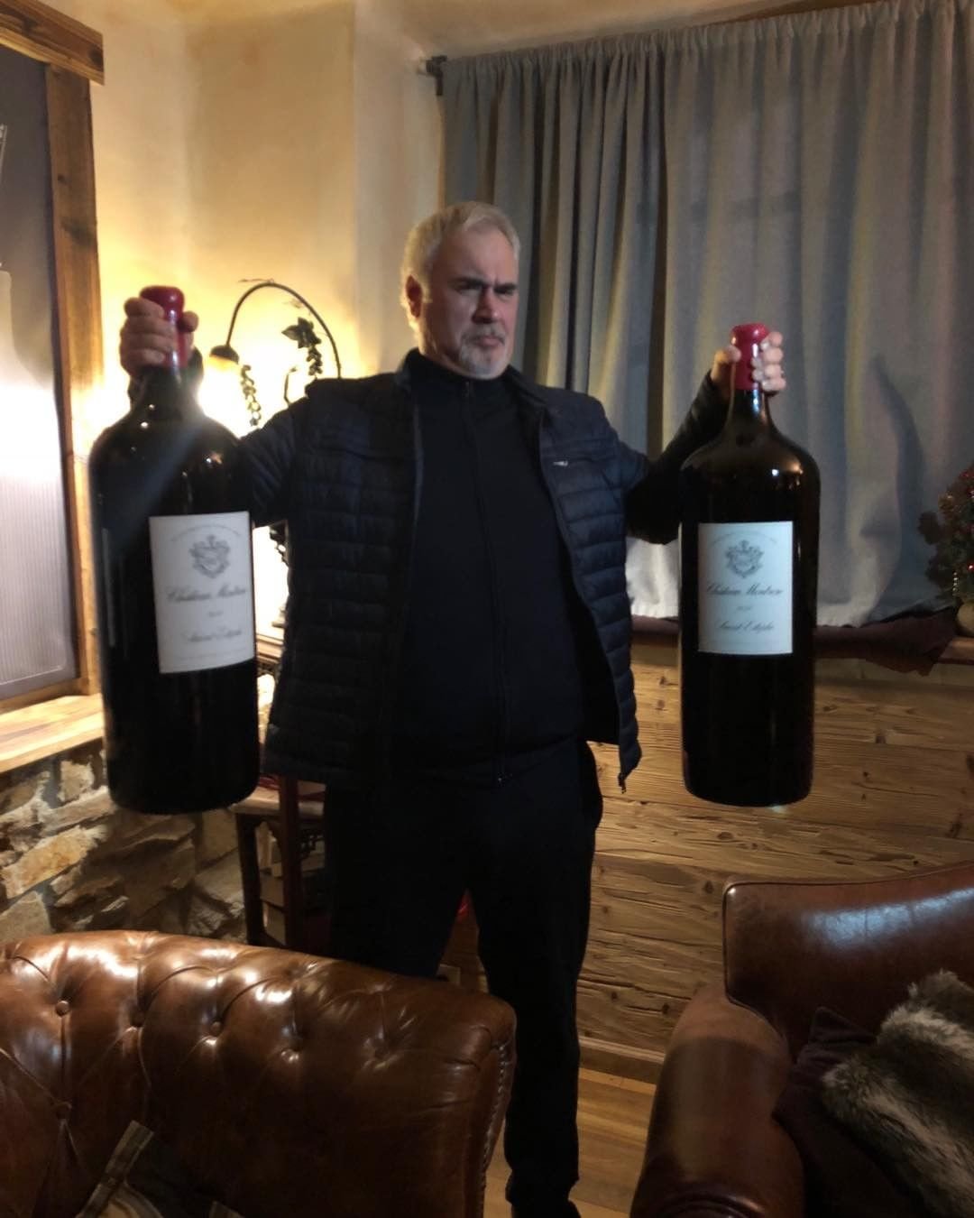 Меладзе с бутылкой