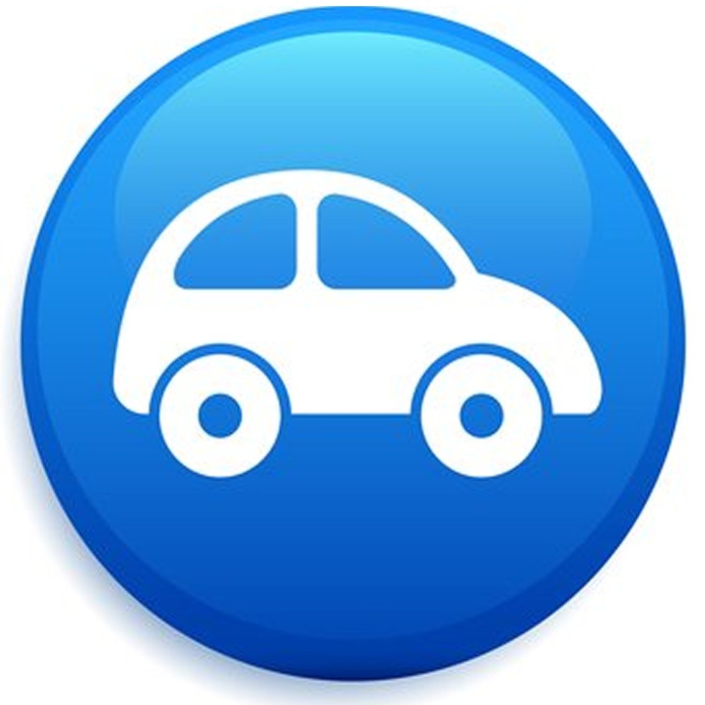 Машинка на прозрачном фоне