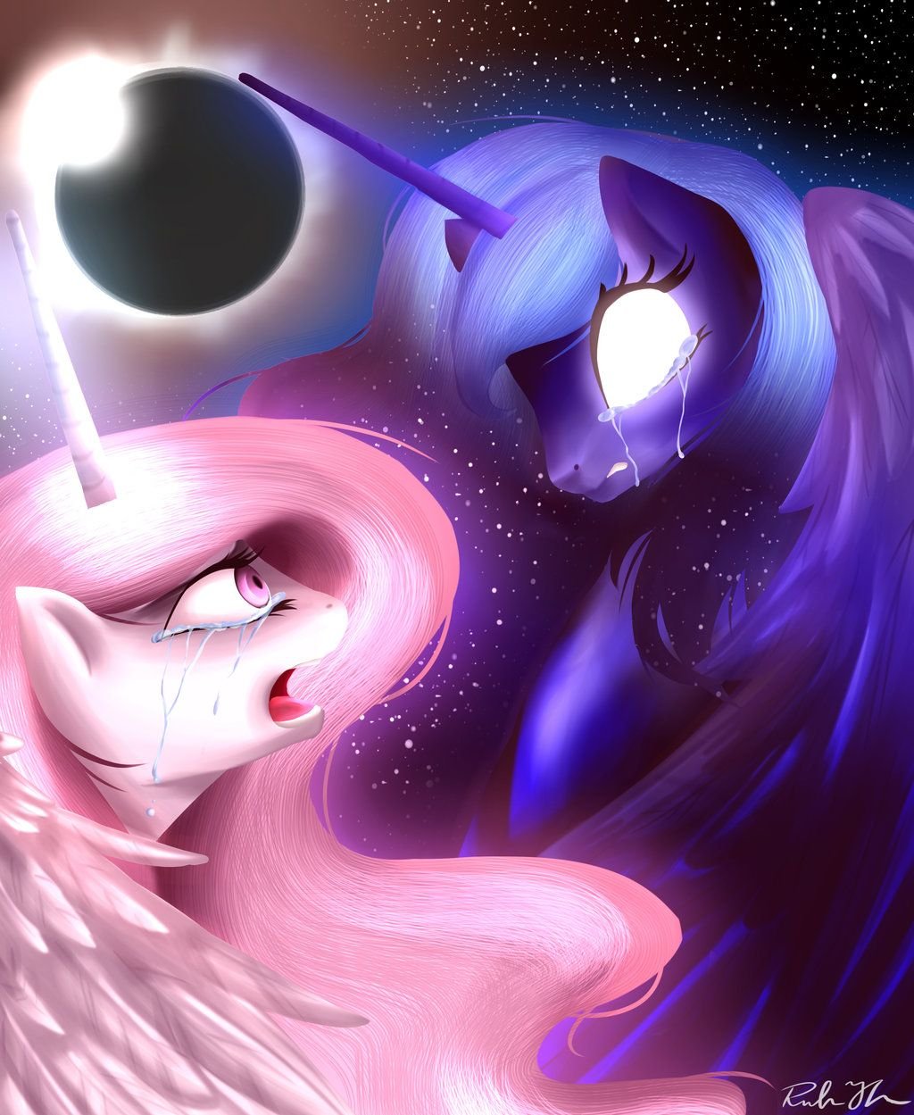 My little Pony Луна и Селестия