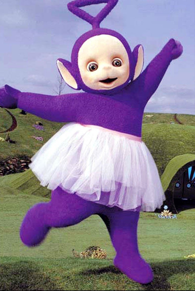 Телепузики Ляля в юбке