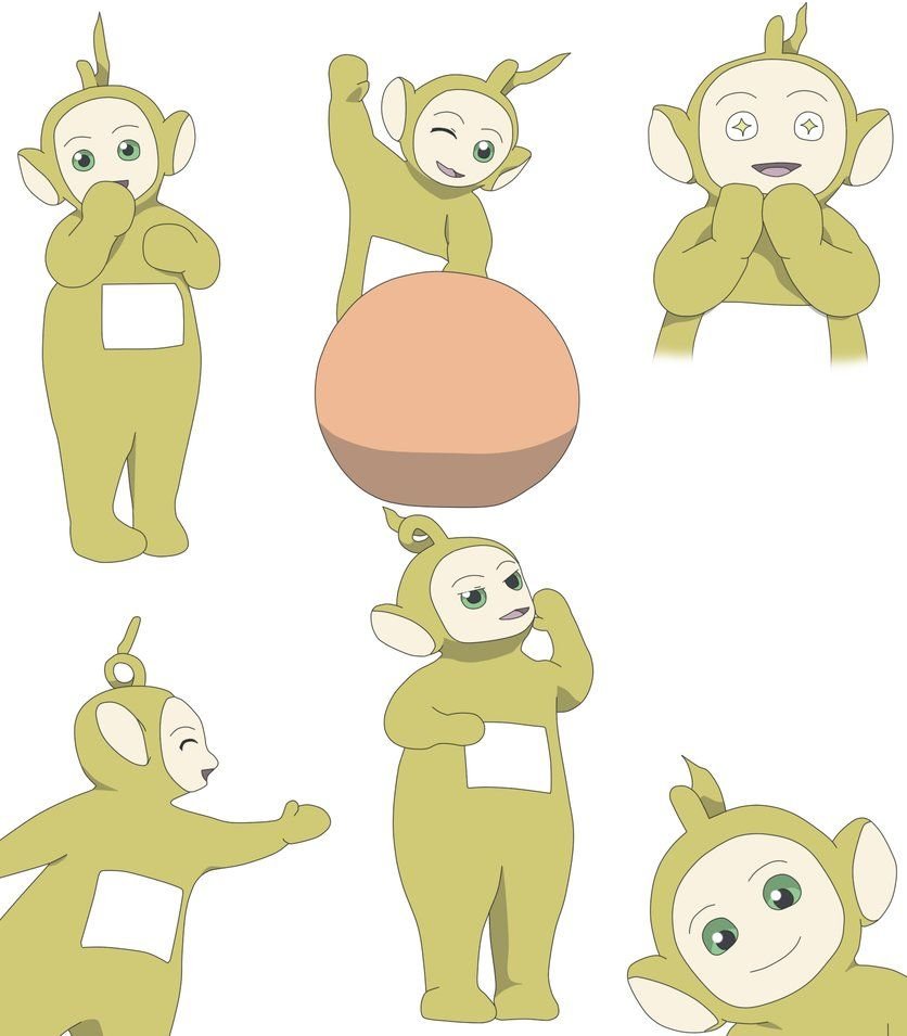 Телепузики Дипси арт