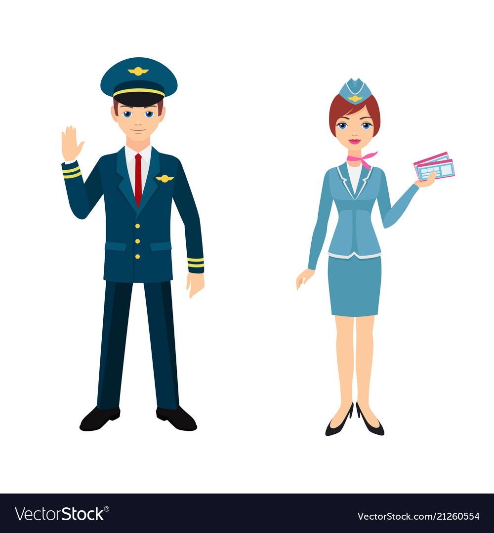 Лётчики в форме рисунок