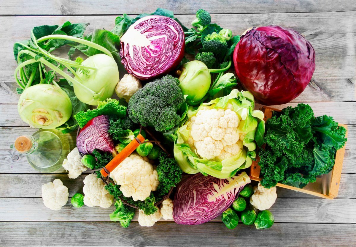 Крестоцветные овощи брокколи