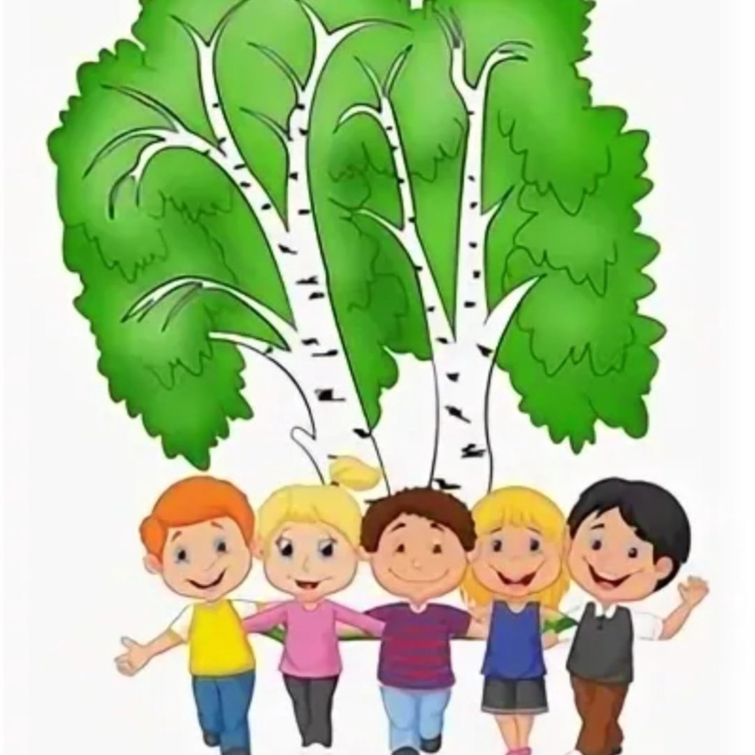 Береза для детей детского сада