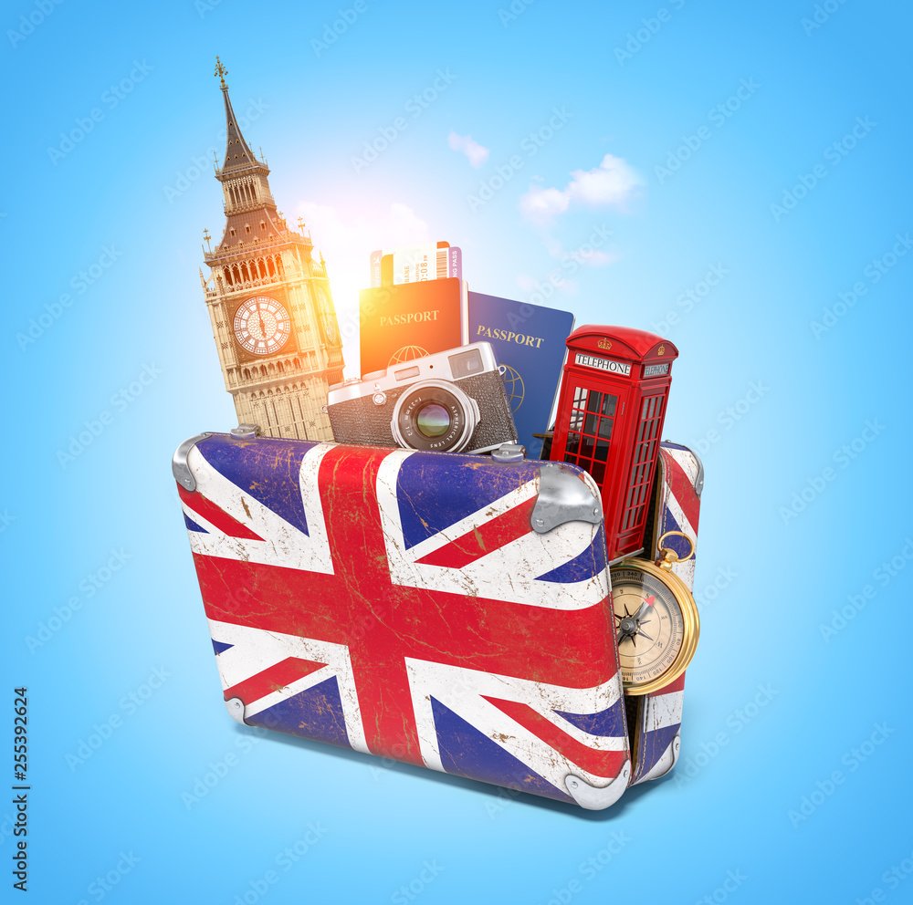 Англия Биг Бен вектор