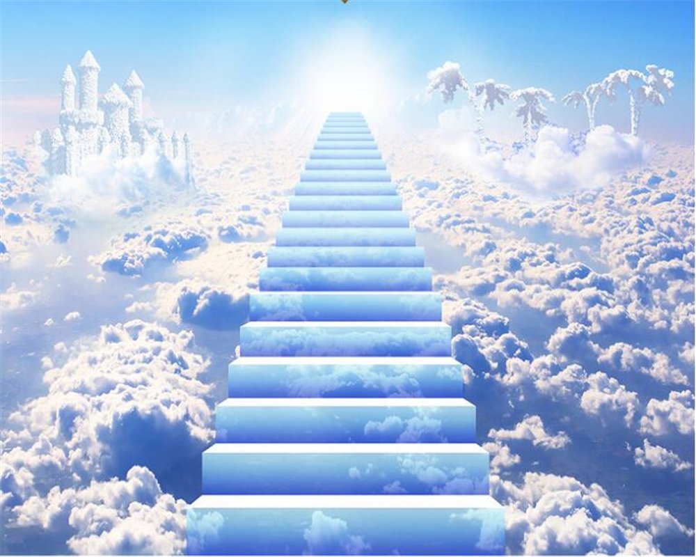 Облака лестница в небо
