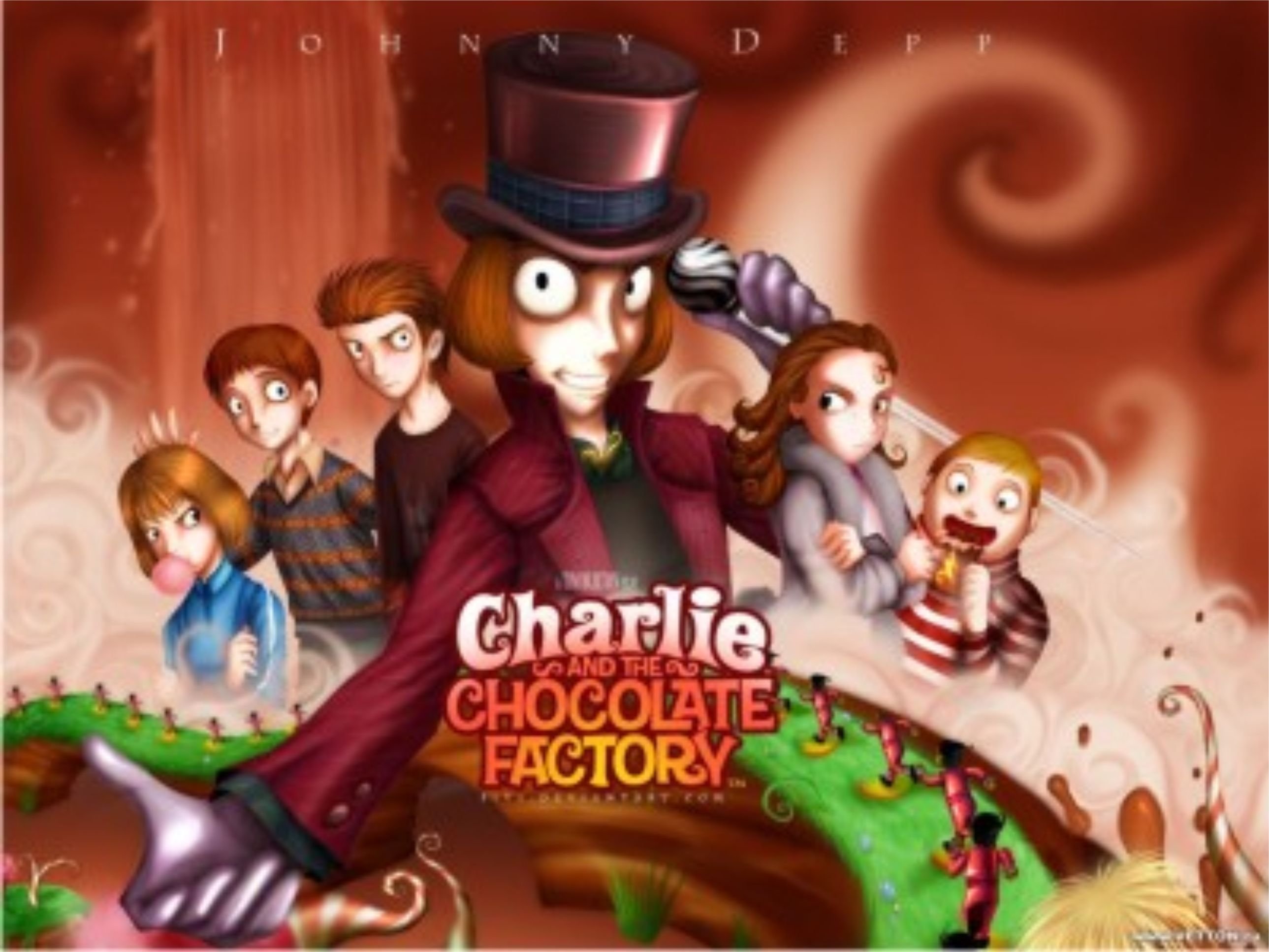 Чарли и шоколадная фабрика дети. Чарли и шоколадная фабрика / Charlie and the Chocolate Factory.
