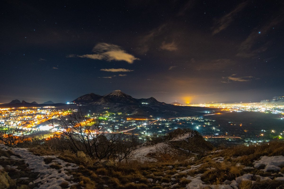 Парк цветник в Пятигорске Машук