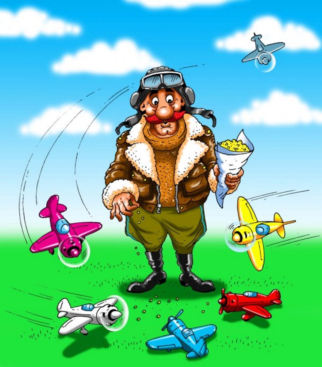 С днем вертолетчика открытки