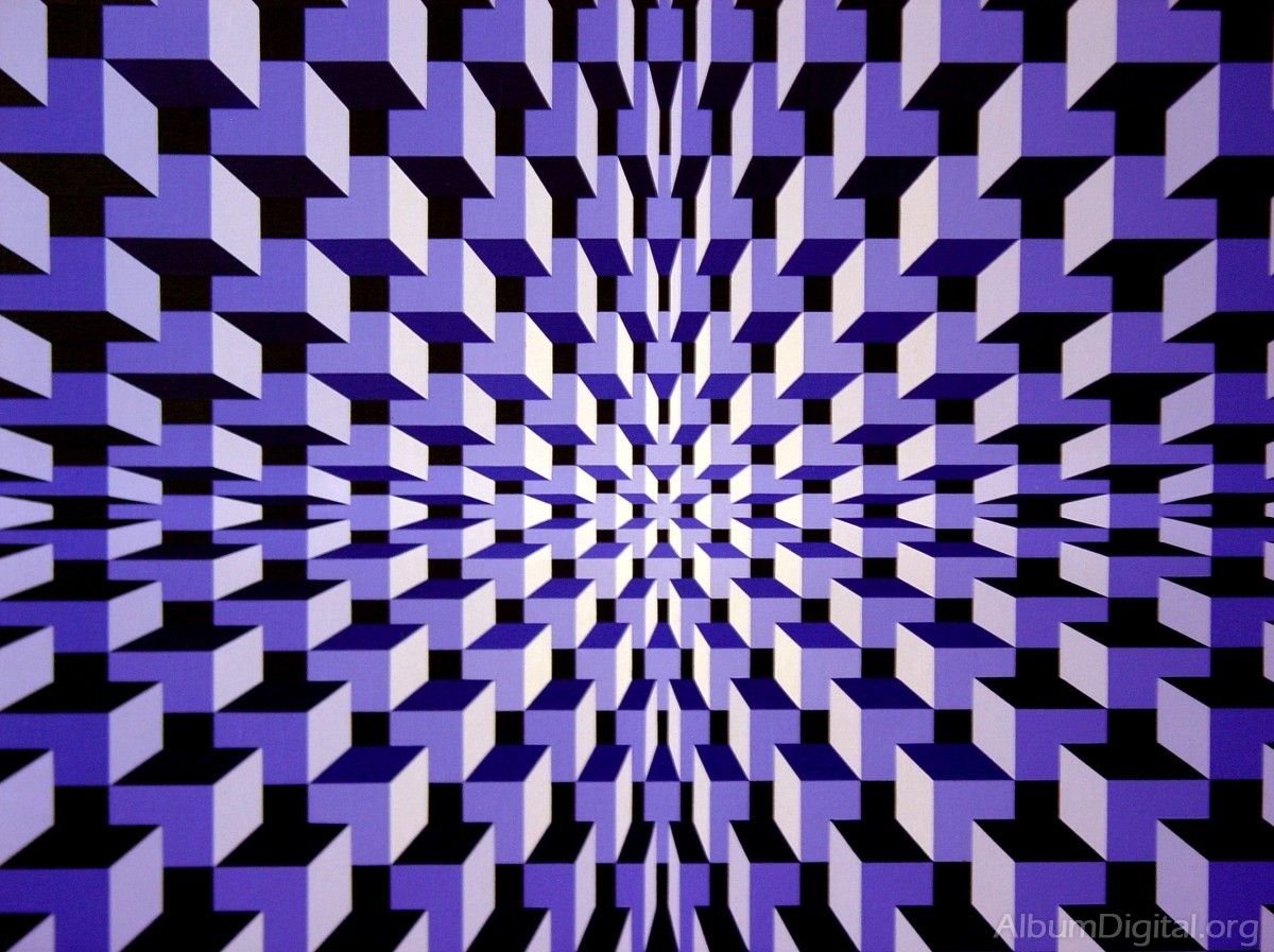 Оптические иллюзии Виктора Вазарели