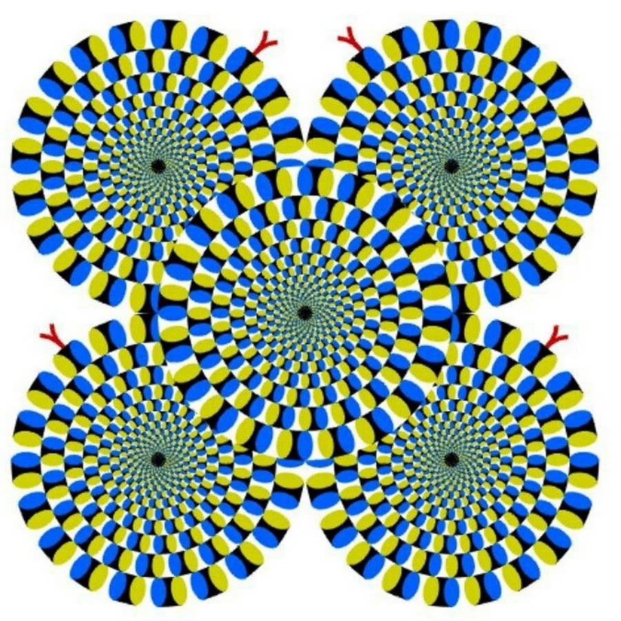 Акиоши Китаока «лучи из глаза»