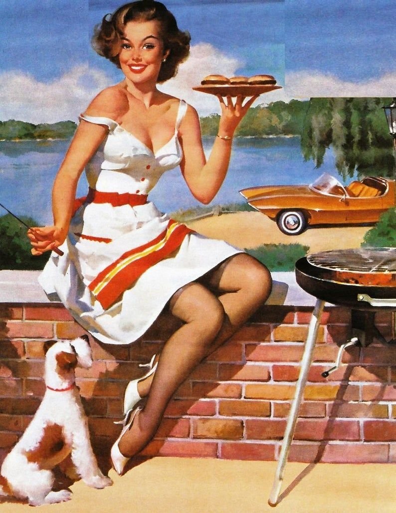 Gil Elvgren автомобили