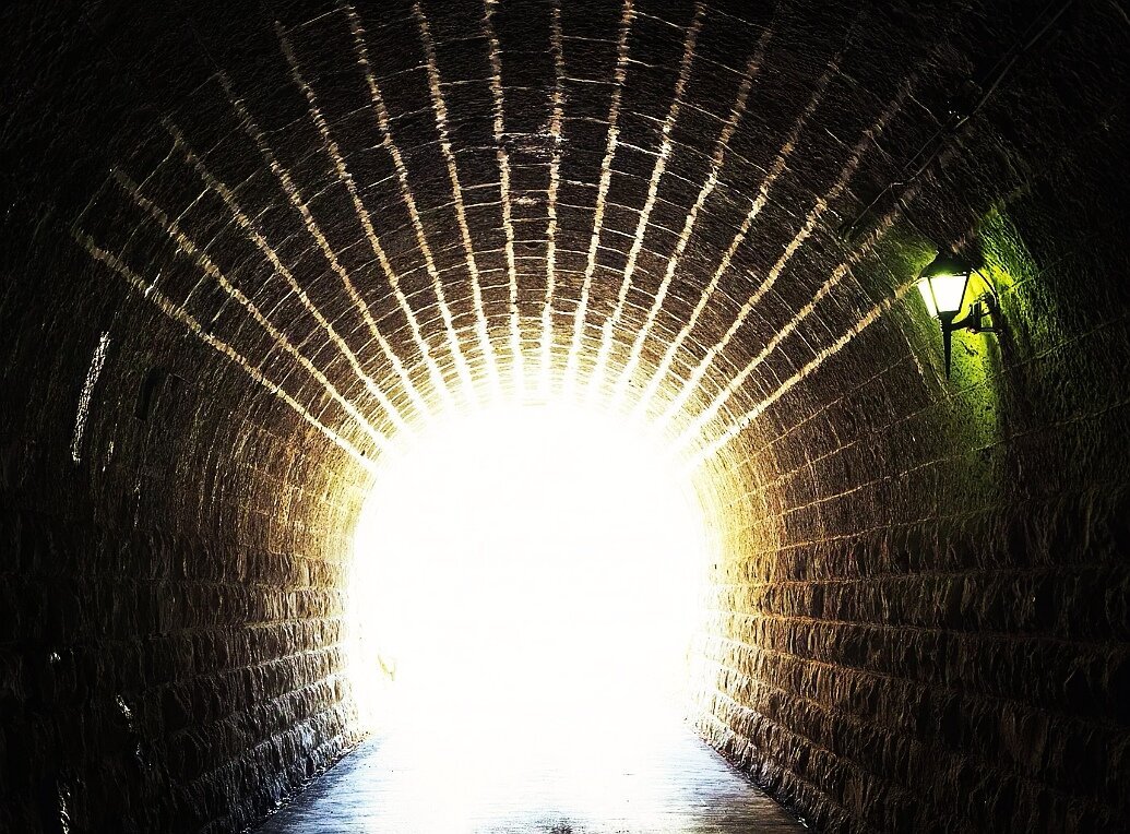 There is Light at the end of the tunnel Vader