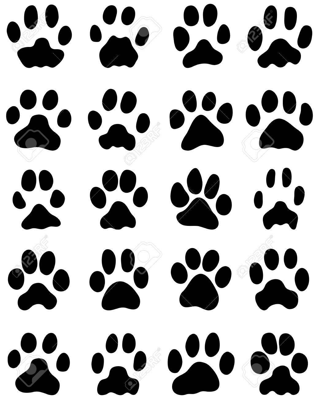 Отпечаток волчьей лапы