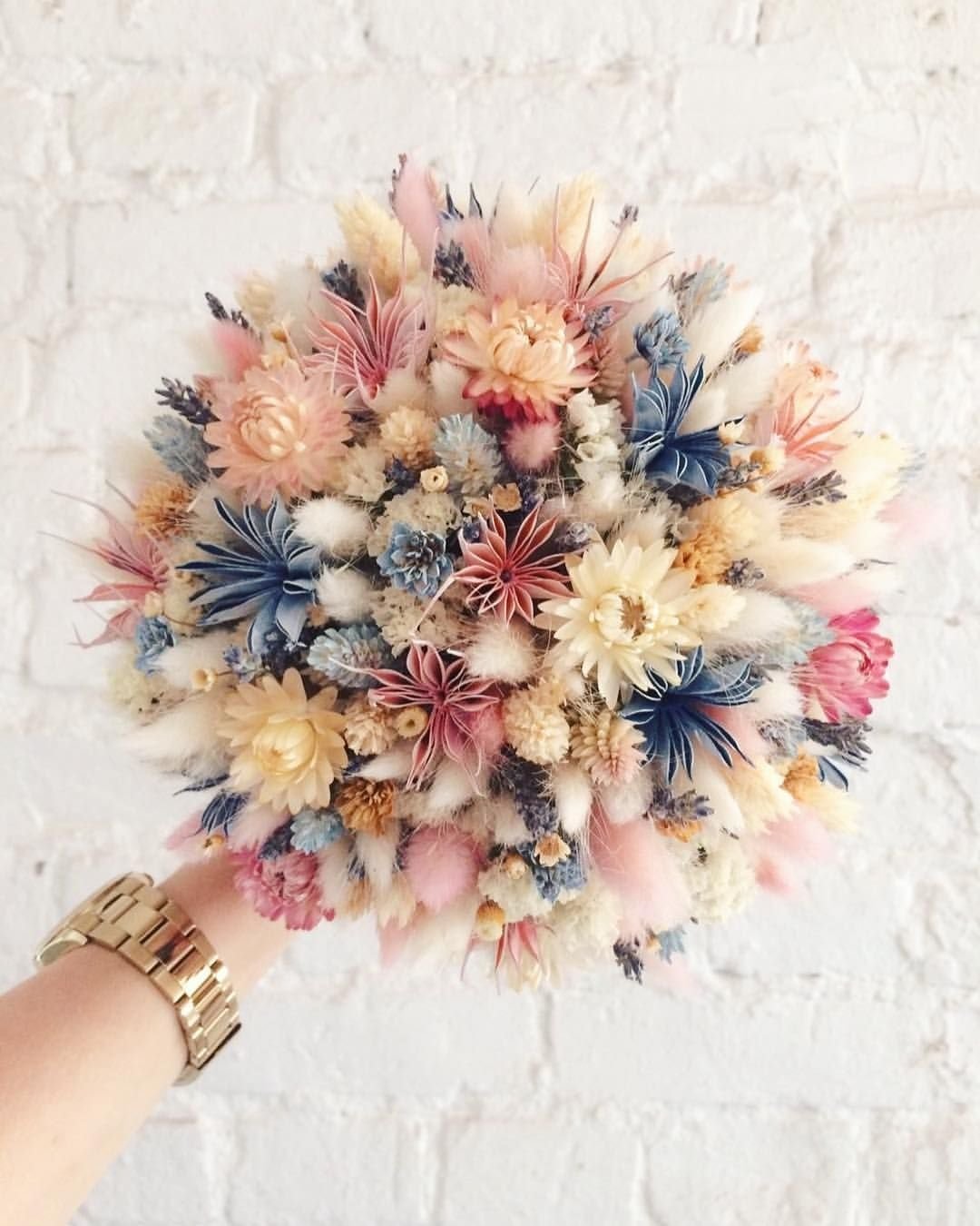 Пинтерест букеты из сухоцветов