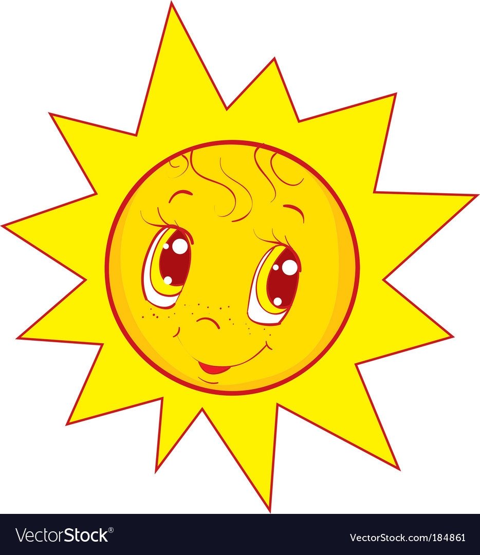 Солнышко рисунок