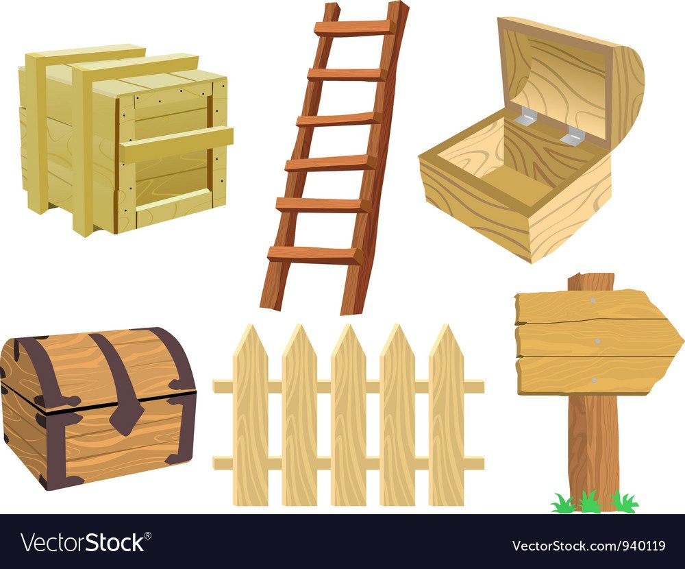 Предметы из дерева для дошкольников