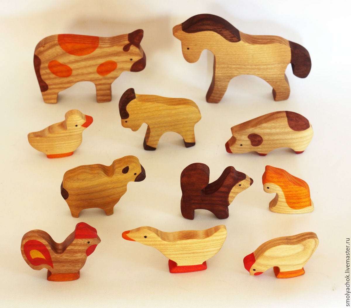 Игрушки из дерева