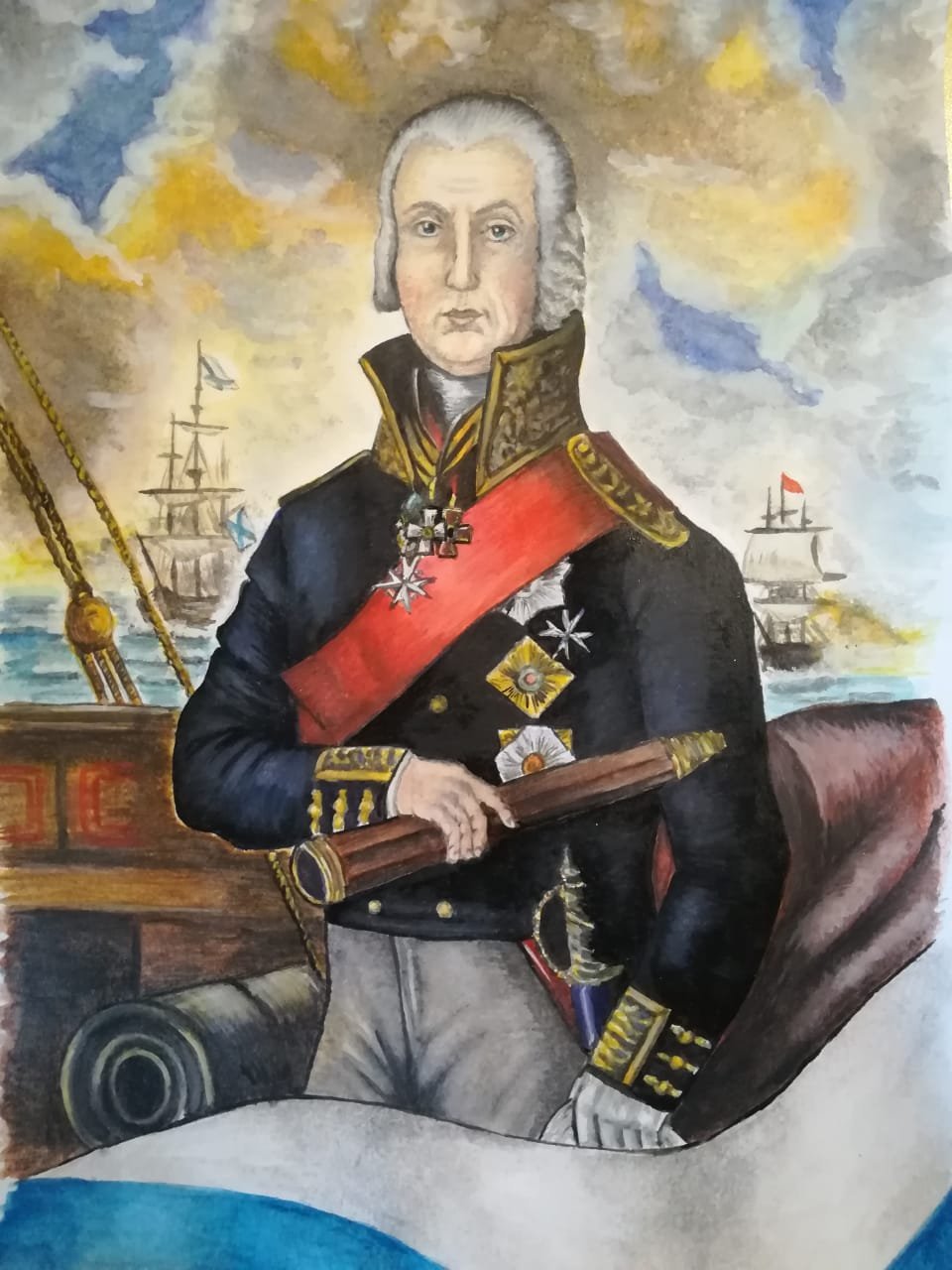 Портрет Ушакова Федора Федоровича