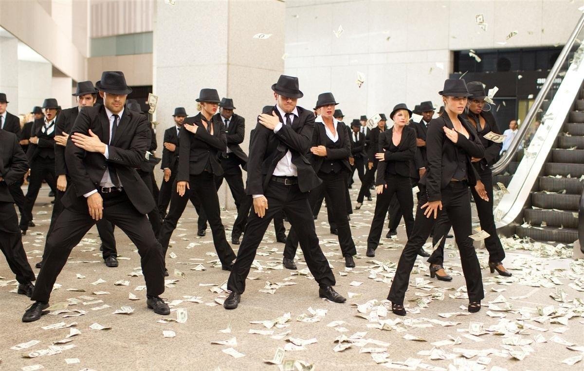 Красивый флешмоб