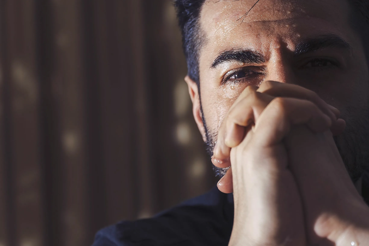 Плакуещее фото