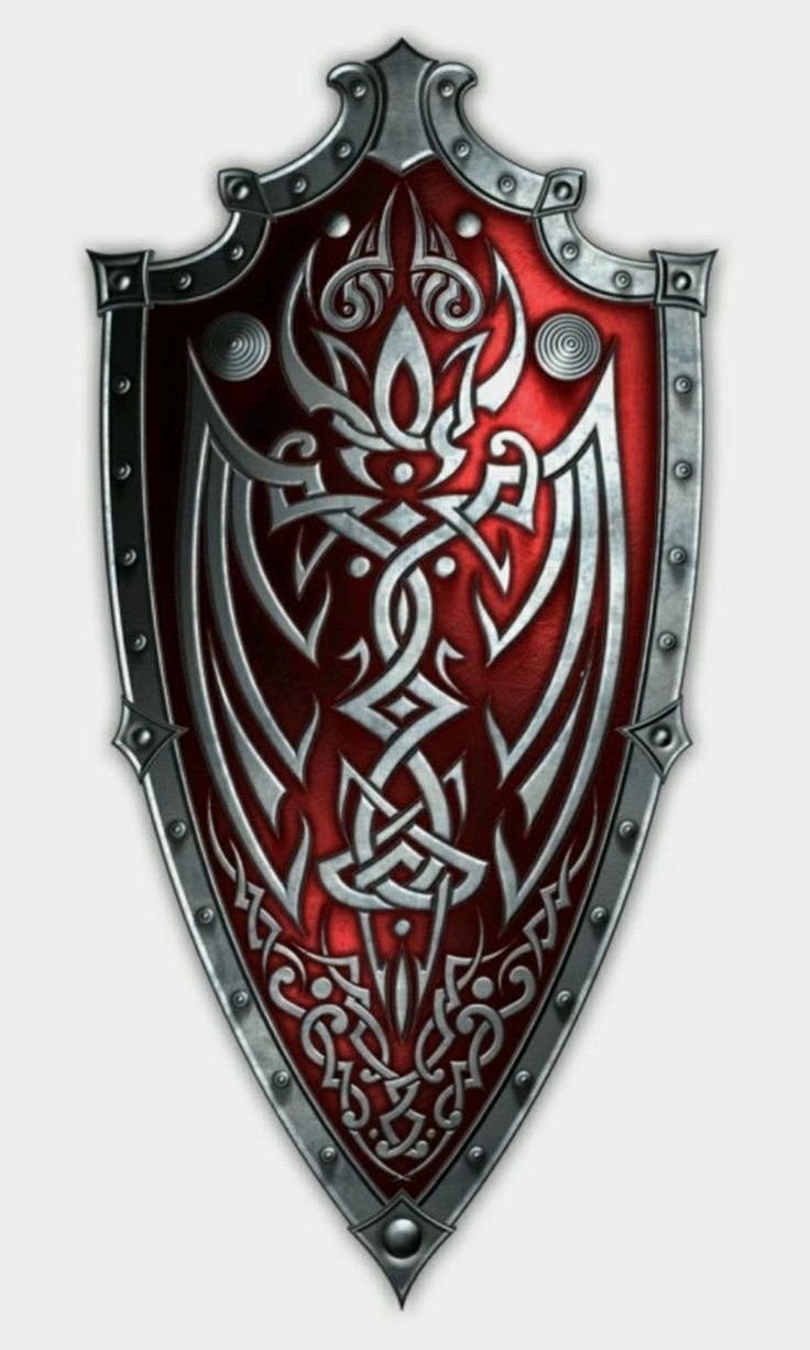 Красивый щит