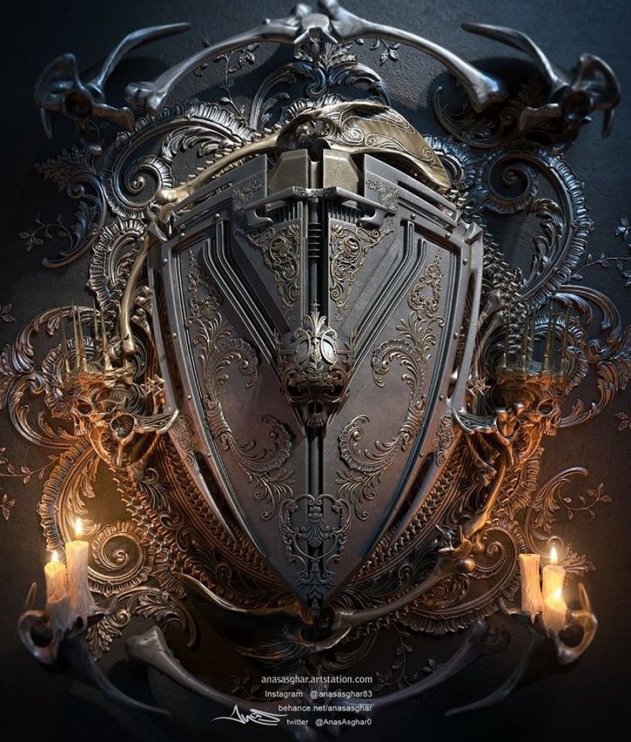 Дарк соулс щит и меч арт