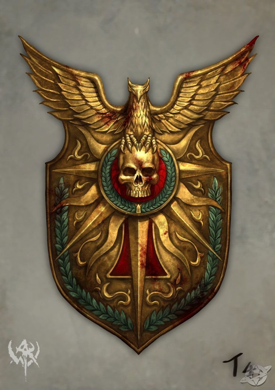 Щит вархаммер 40000