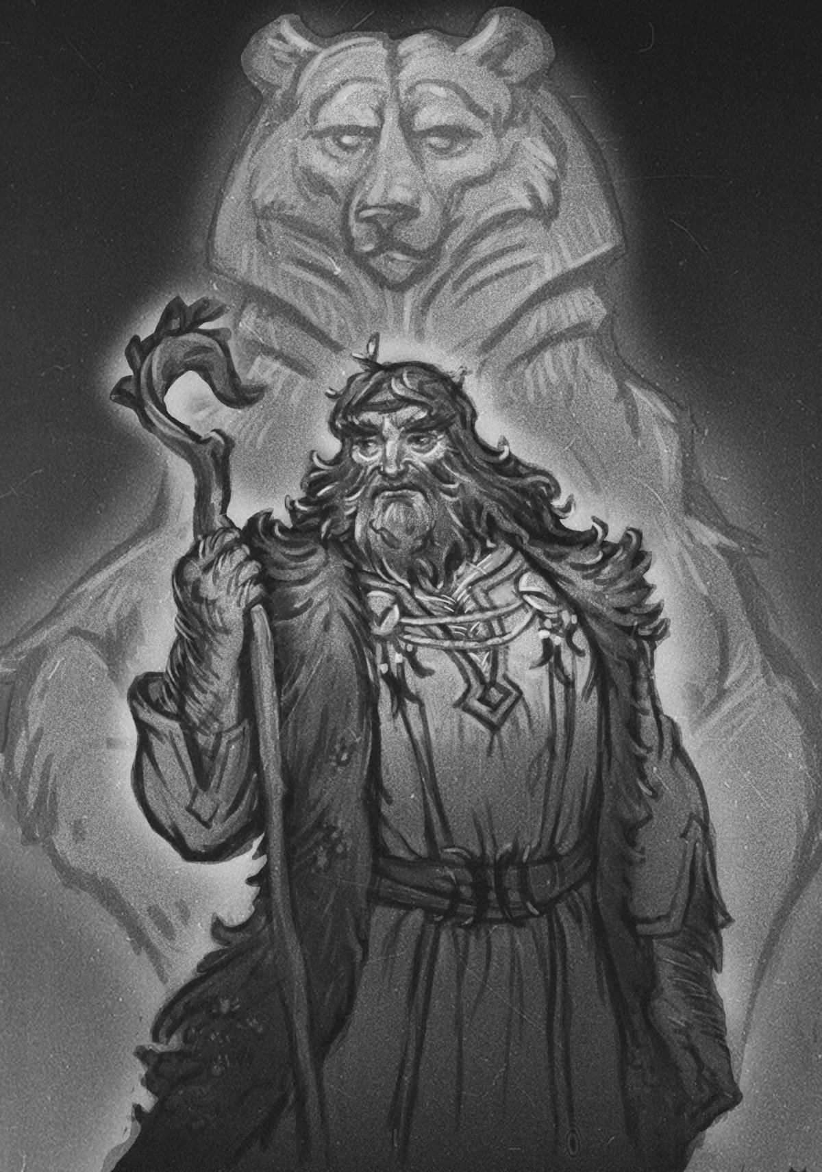 Перун Велес Сварог эскизы