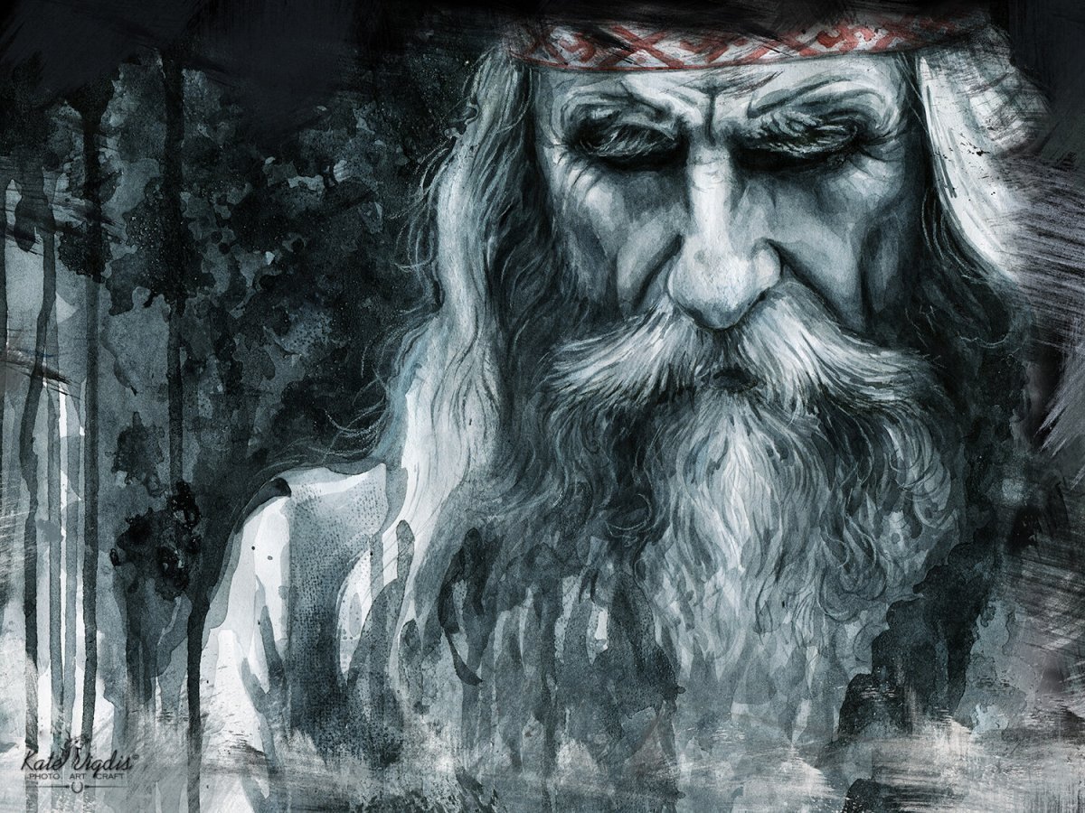 Языческий Бог Велес символ