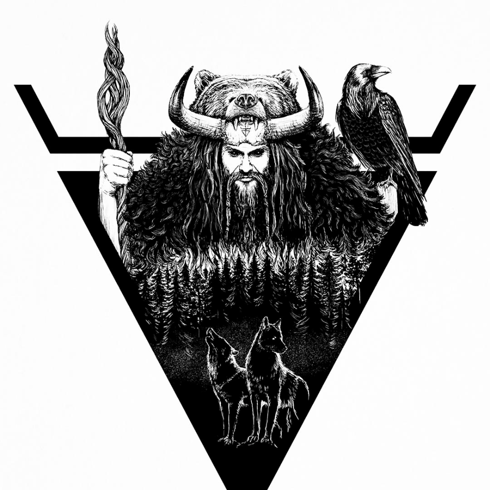 Велес Бог славян арт