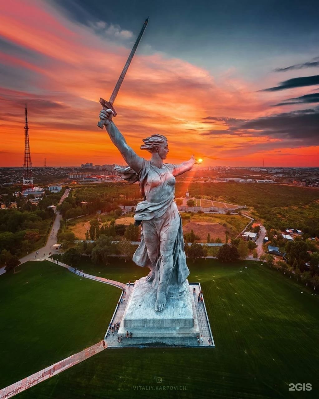 Красивые места Волгограда для фотосессии