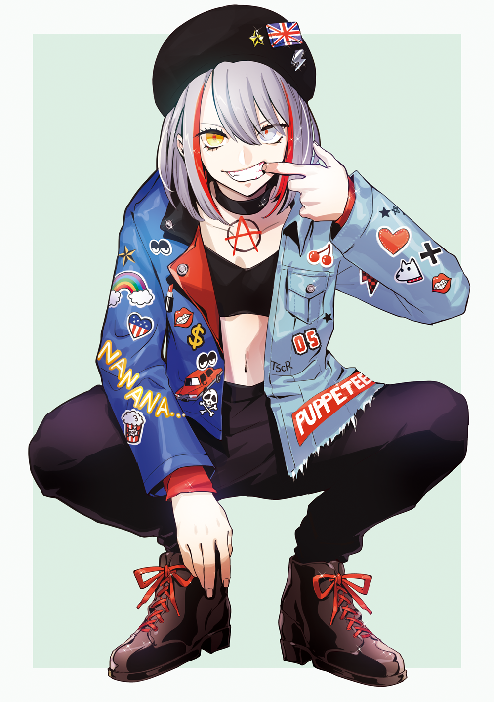 Аниме арт девушка