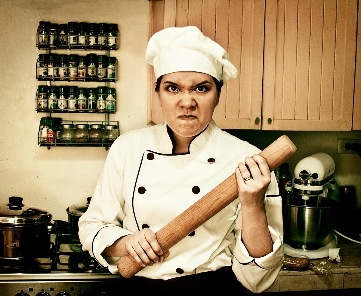 Грустный повар